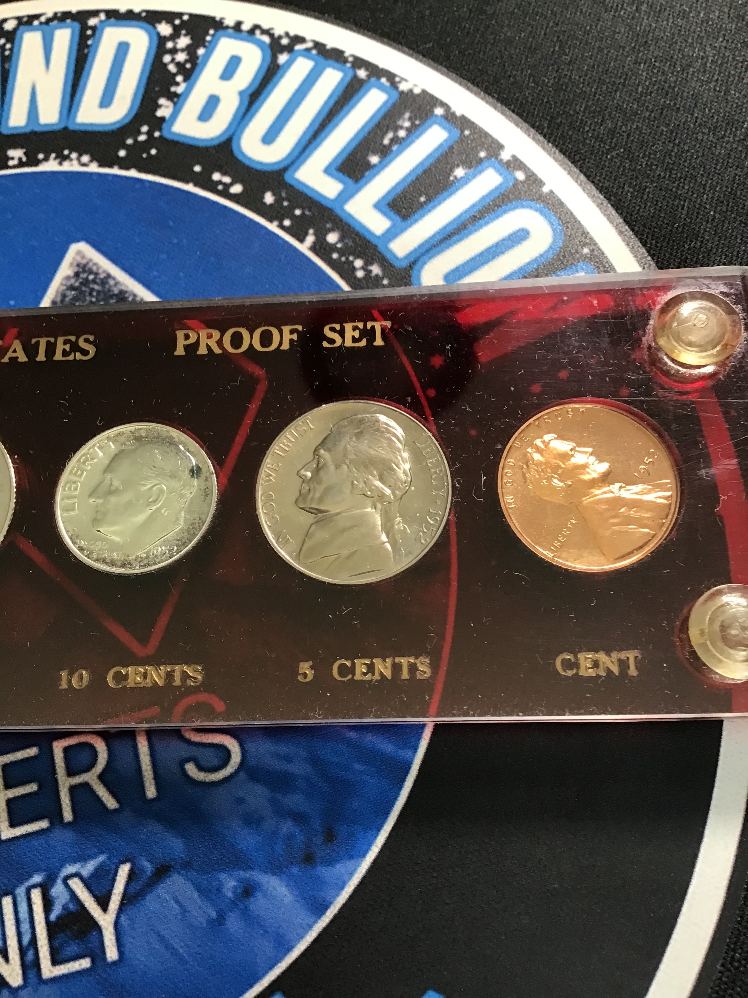 Gorgeous 1952 Proof U.S. Mint Set
