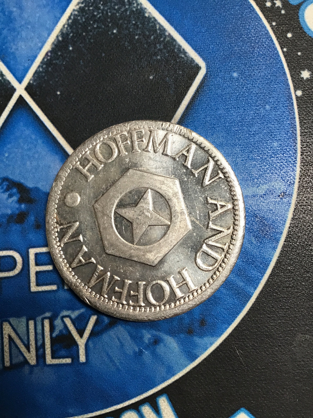 Very Rare 1980 Hoffman and Hoffman One Dot Silver Round