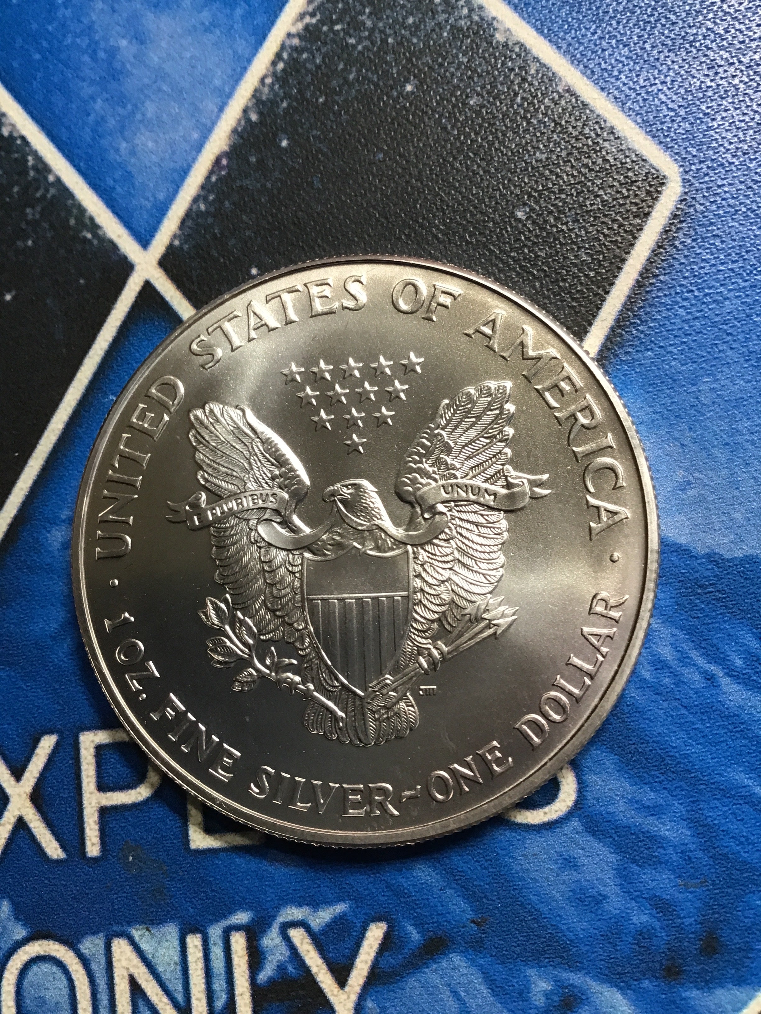 2000 American Silver Eagle in Presentation Case- Toned