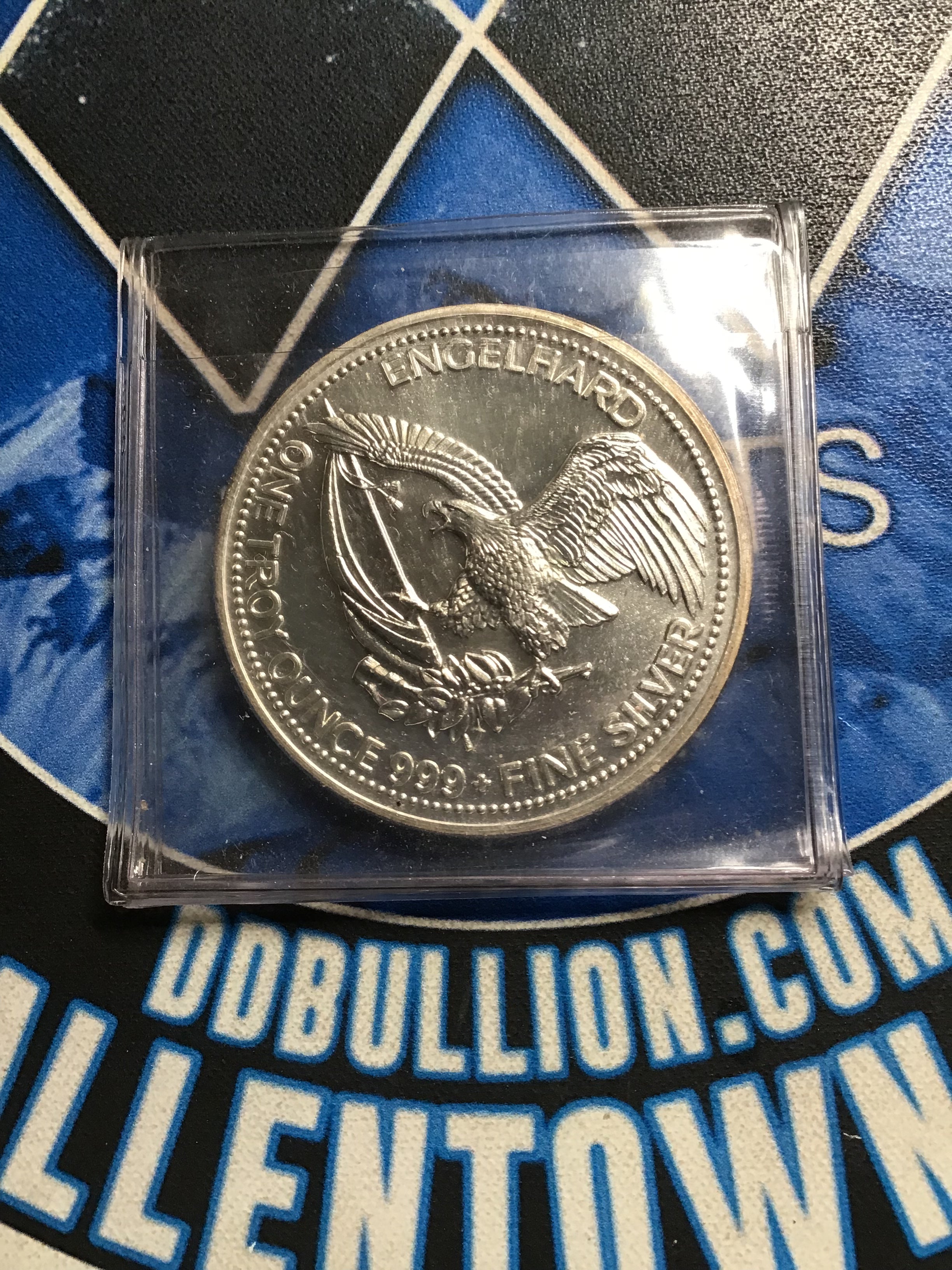 1987 Engelhard Prospector 1 oz. .999 Silver Round