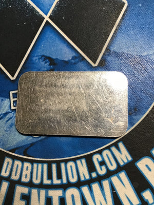 Rare Johnson Matthey and Mallory Limited Assayers and Refiners 1 oz. Silver Bar