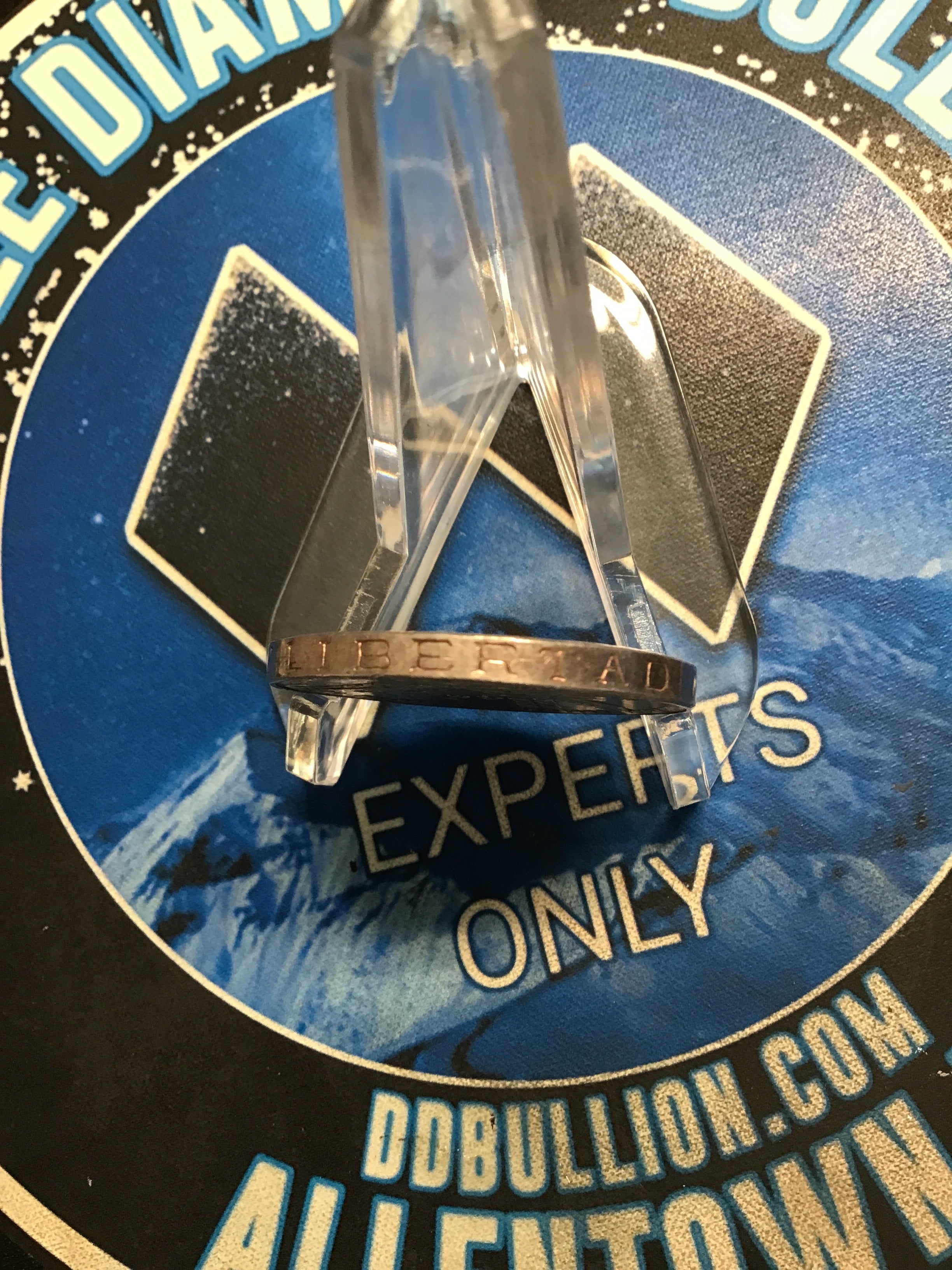 Toned 1985 Mexico Libertad 1 Onza .999 Fine Silver 🇲🇽