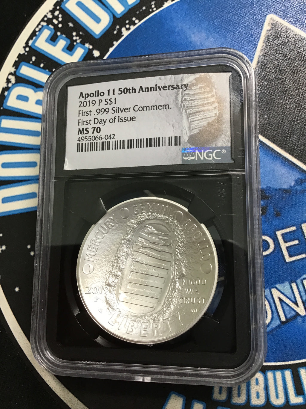 NGC MS70 Apollo 50th Anniversary Release