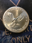 Hoffman and Hoffman .999 Liberty Eagle 1 oz. Silver Round