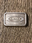 Vintage 1980 A-Mark USVI Ingot Co. “Oval logo” 1 oz. Silver Bar