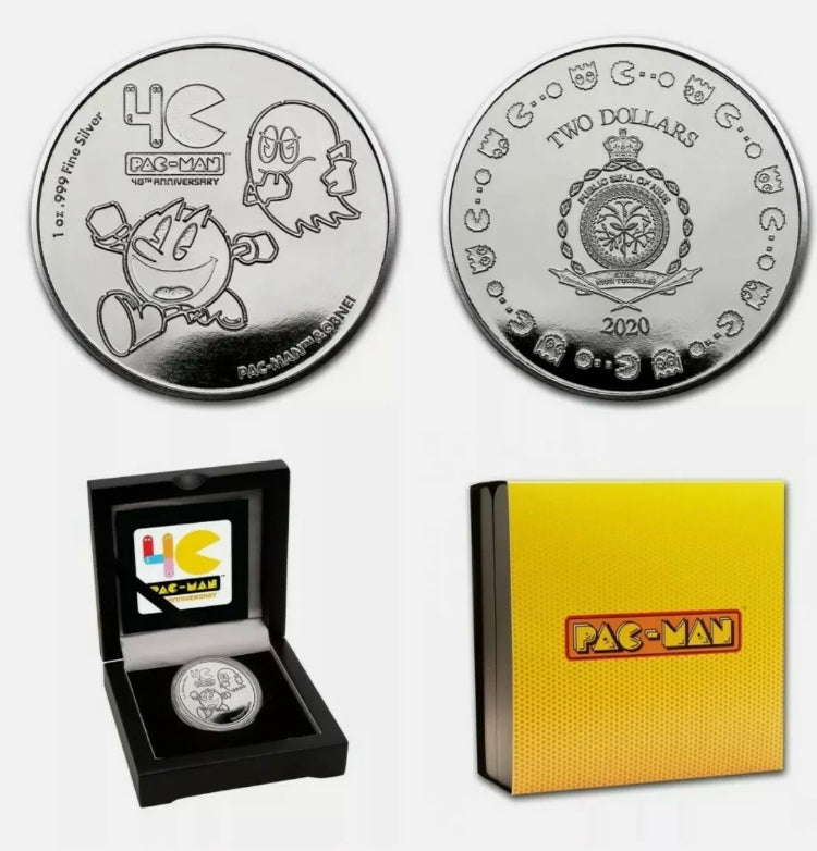 2020 PAC-MAN™  40th Anniversary 1 oz. Proof Coin