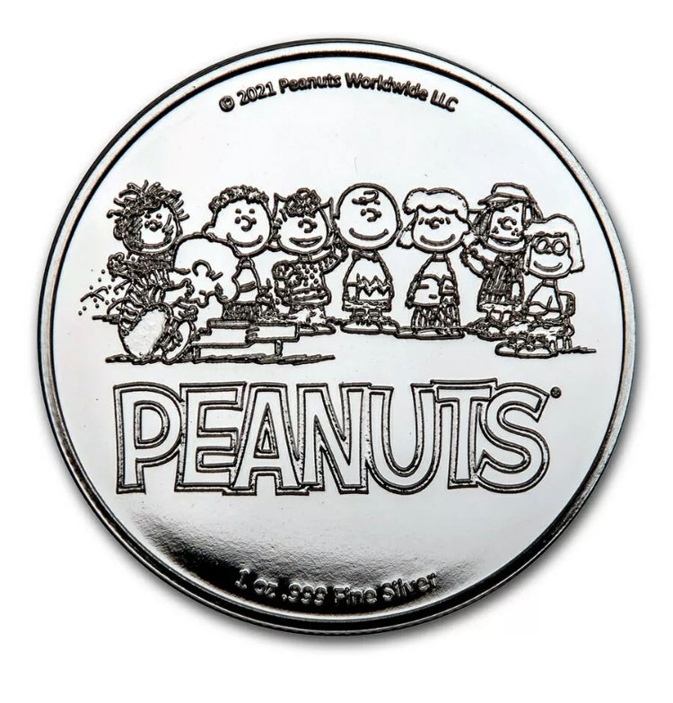 Peanuts Valentines Day 1 oz. Silver Proof Coin .999