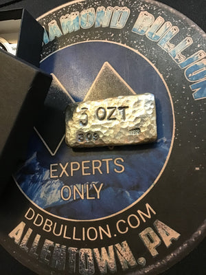 Double Diamond Bullion “Experts Only” 3 oz. Avalanche Silver Bar