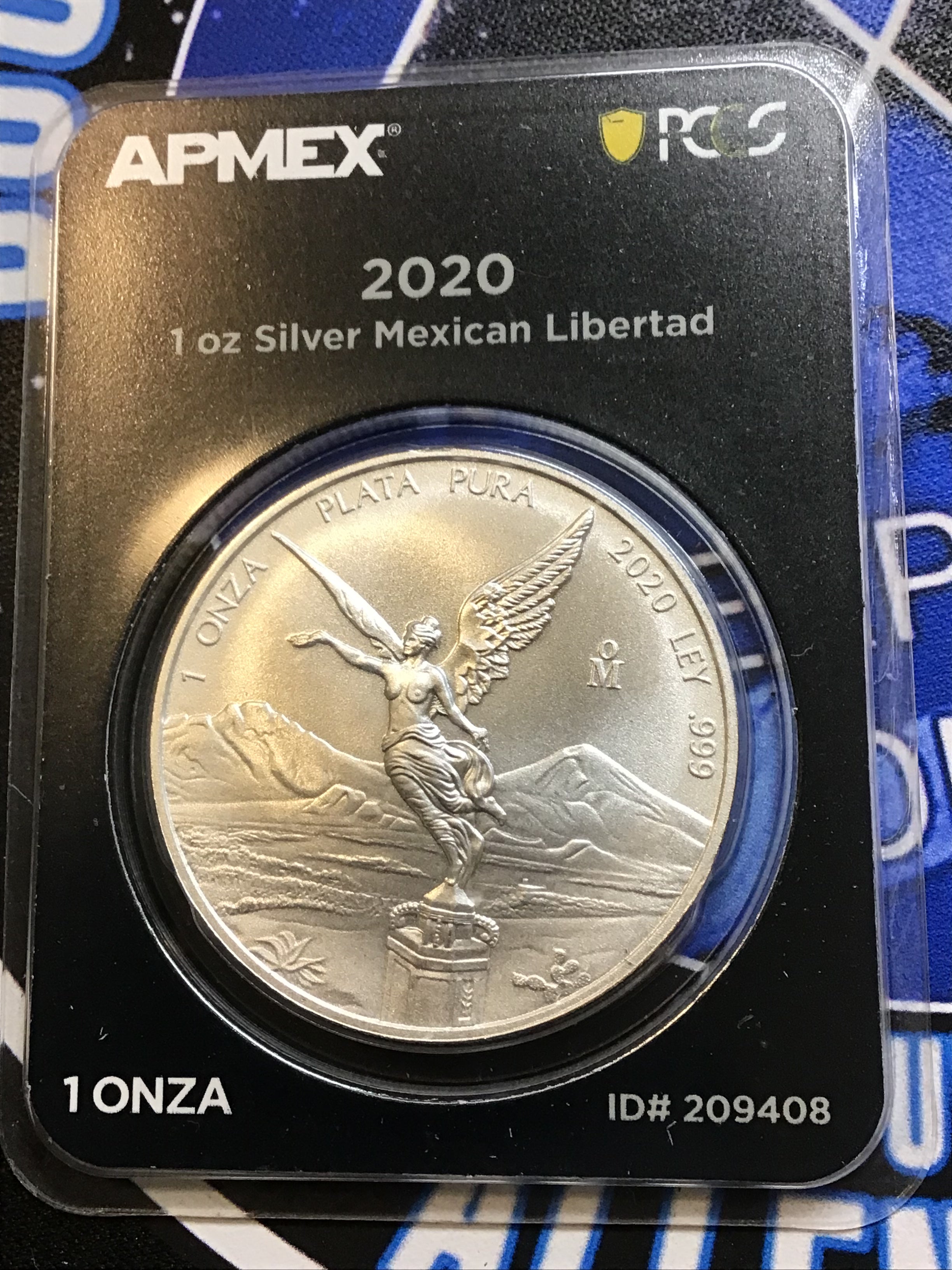 2020 Mexican Libertad- PCGS / Apmex Issue First Strike -.999 Fine Silver