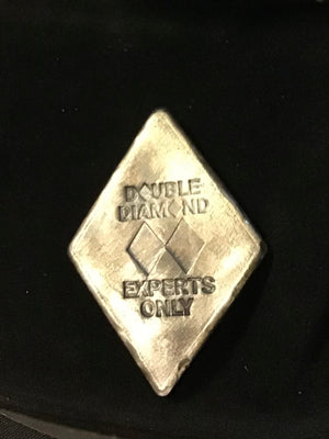 Double Diamond Bullion “Experts Only” 2 oz. Diamond Bar