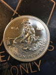1984 Engelhard Prospector 1 Troy Ounce .999 Silver Round-Eagle Reverse