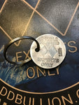 Double Diamond Bullion “Experts Only”  .999 Silver Keychain