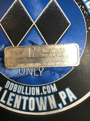 Atlanta Mint, Inc. 10 oz. Fine Silver Bar- .999 FS