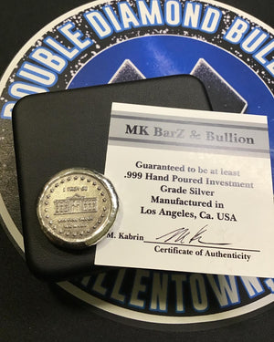 MK Barz Donald Trump .999 1 oz. MAGA Round
