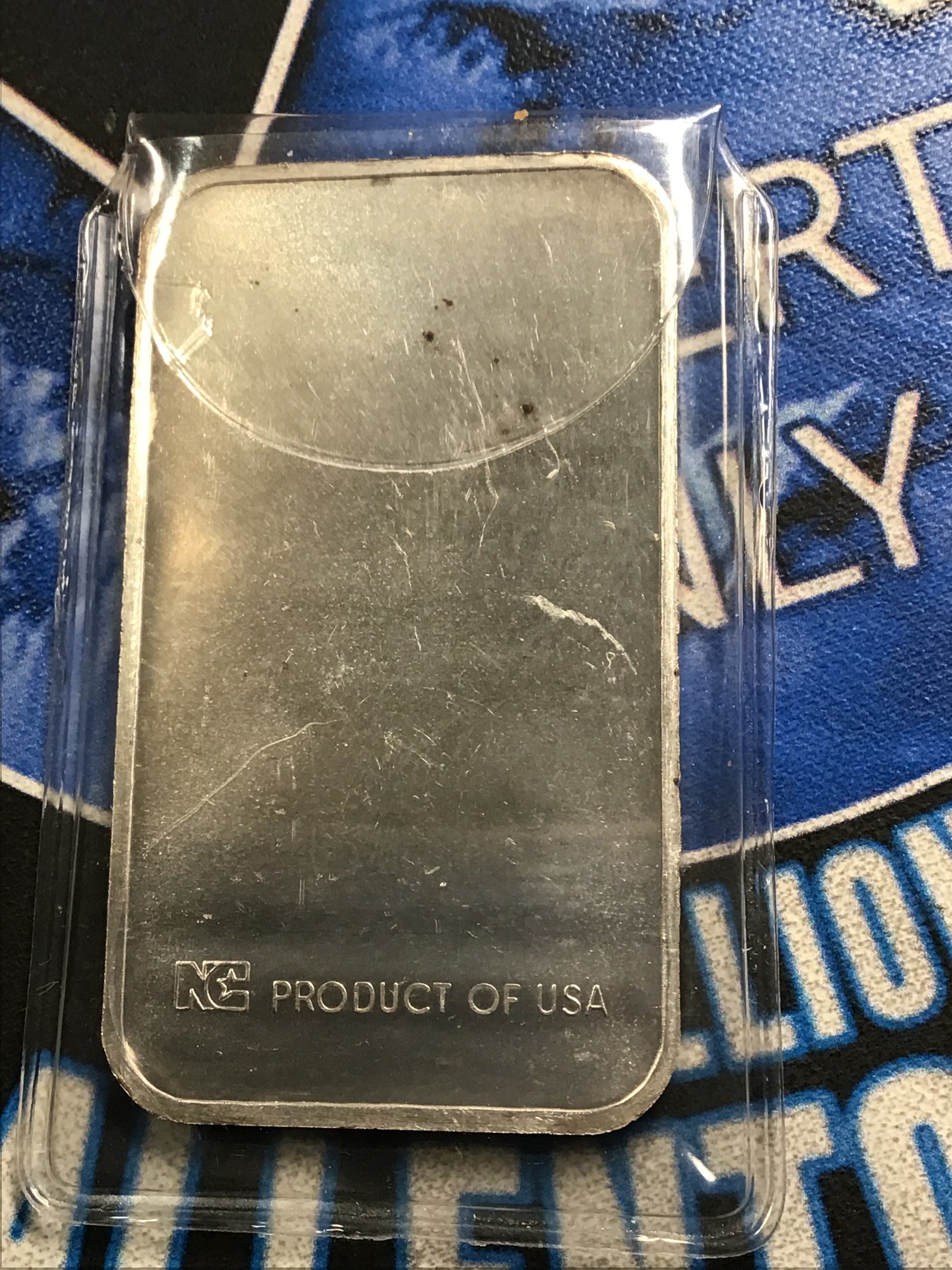 National Refiners and Assayers Classic 1 oz. Silver Bar