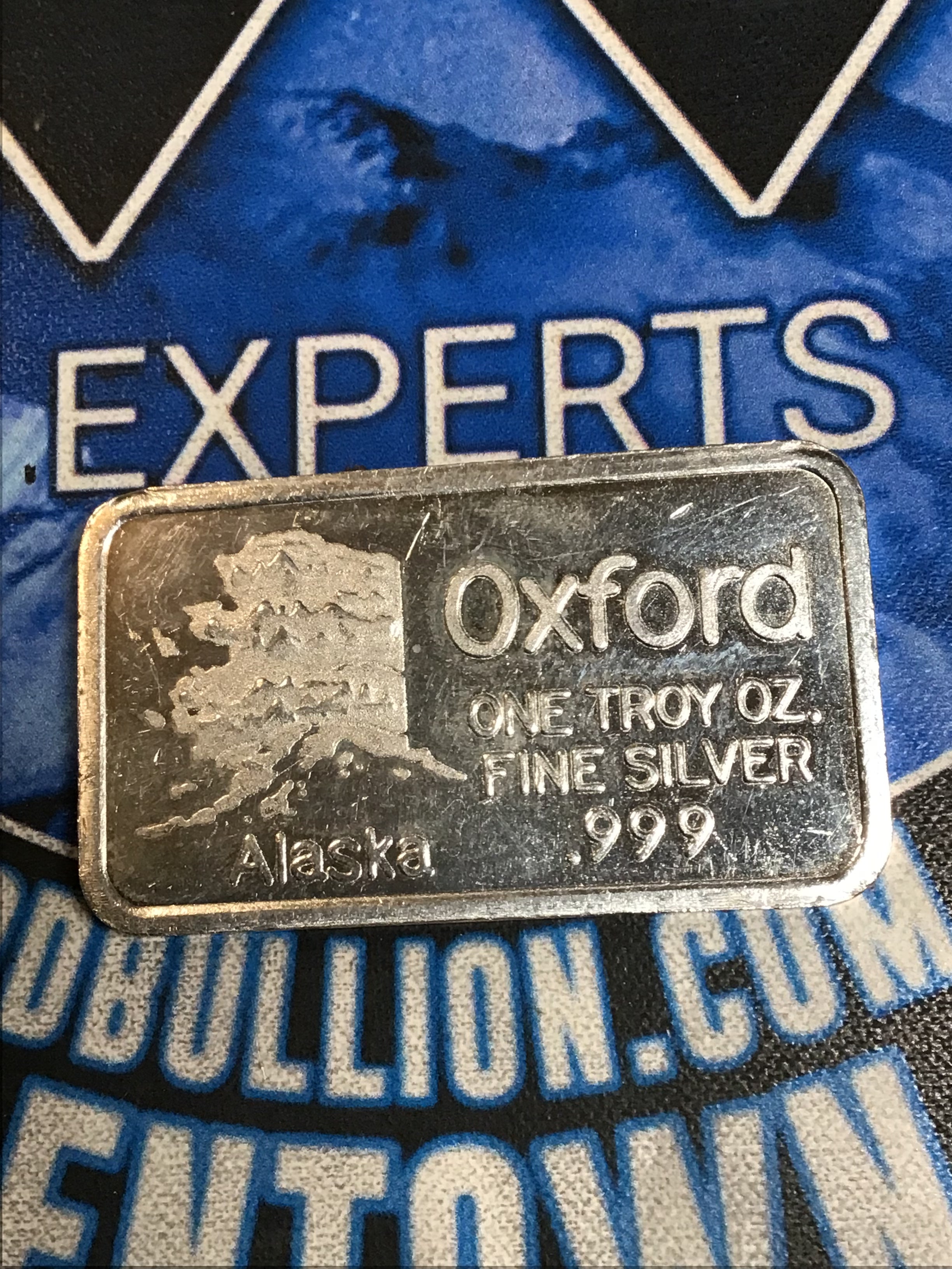 Oxford Assayers and Refining Big Dipper 1 oz. Fine Silver Bar- .999