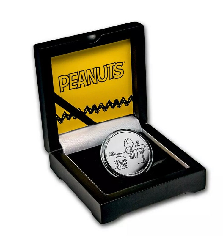 Peanuts Valentines Day 1 oz. Silver Proof Coin .999
