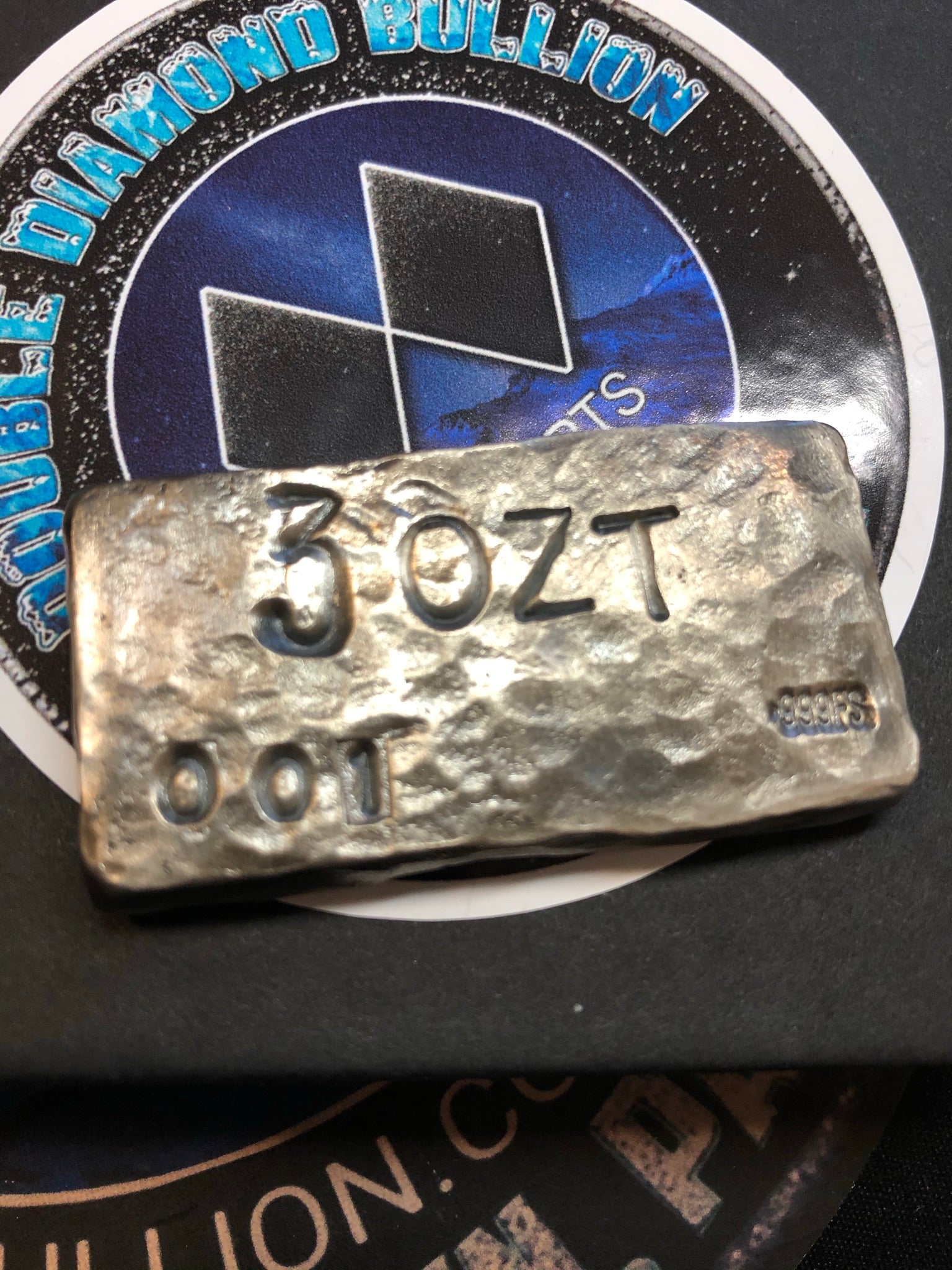 Double Diamond Bullion “Experts Only” 3 oz. Avalanche Silver Bar