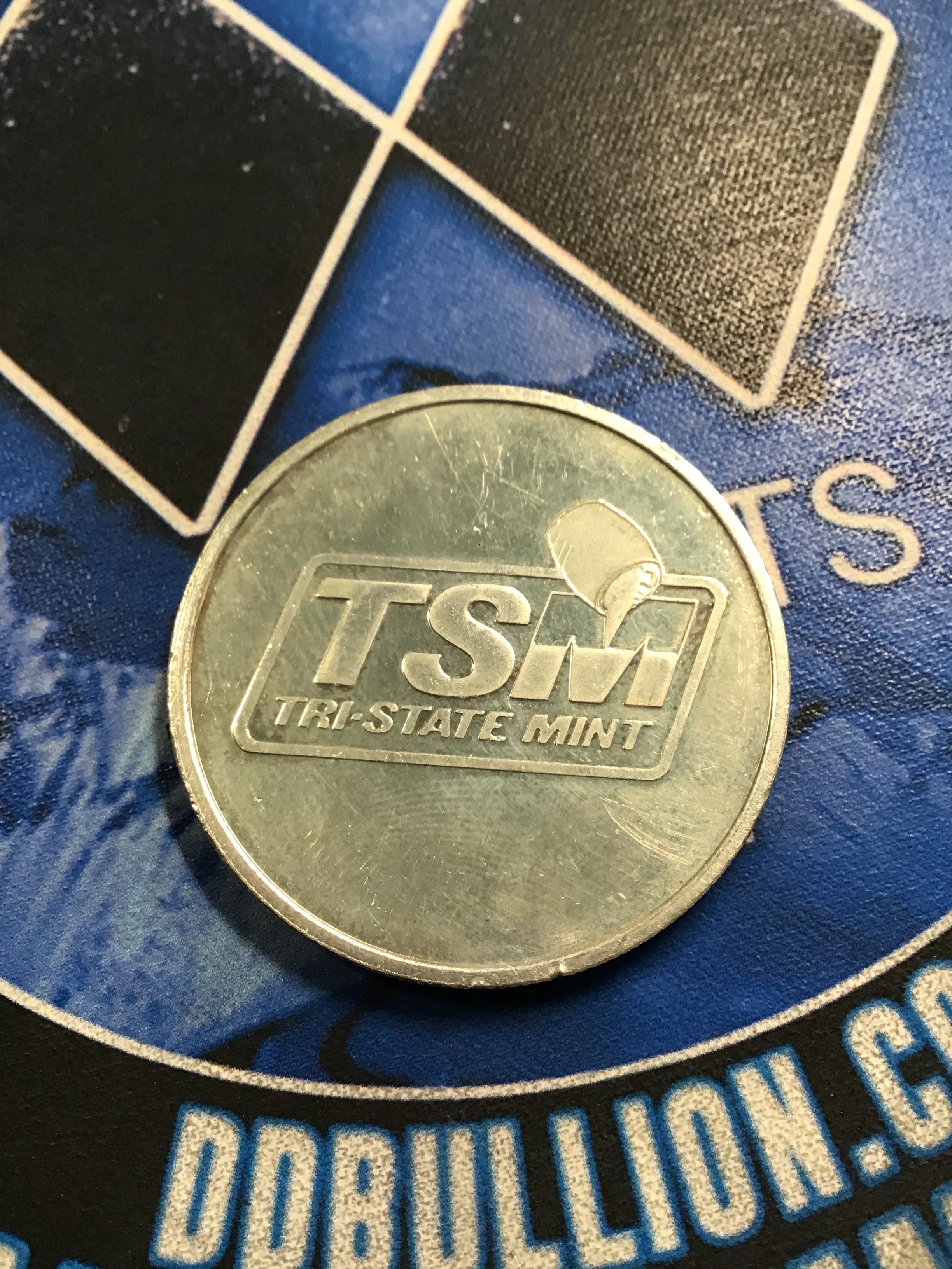 Vintage Tri-State Mint 1 oz. Silver Round .999