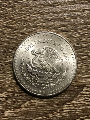 1982-First Year Minted! Mexico Libertad 1 Onza .999 Silver 🇲🇽