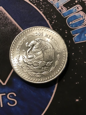 1983 Mexico Libertad 1 Onza .999 Fine Silver 🇲🇽