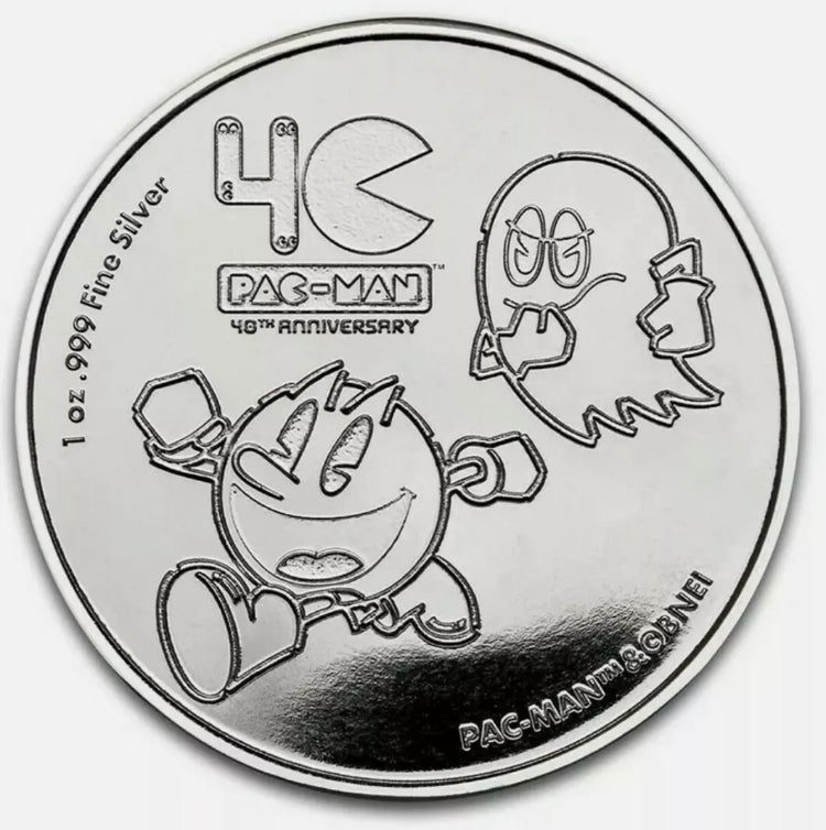 2020 PAC-MAN™ 40th Anniversary 1 oz. Proof Coin – DDB