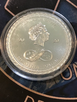 2020 Tokelau Chronos $6 Denomination-Pressburg Mint