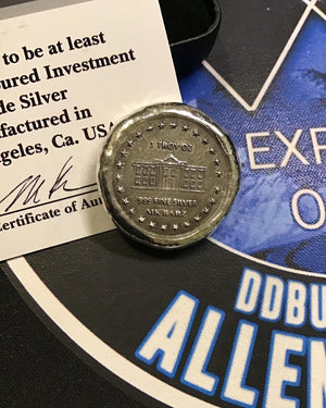 MK Barz Donald Trump .999 1 oz. MAGA Round